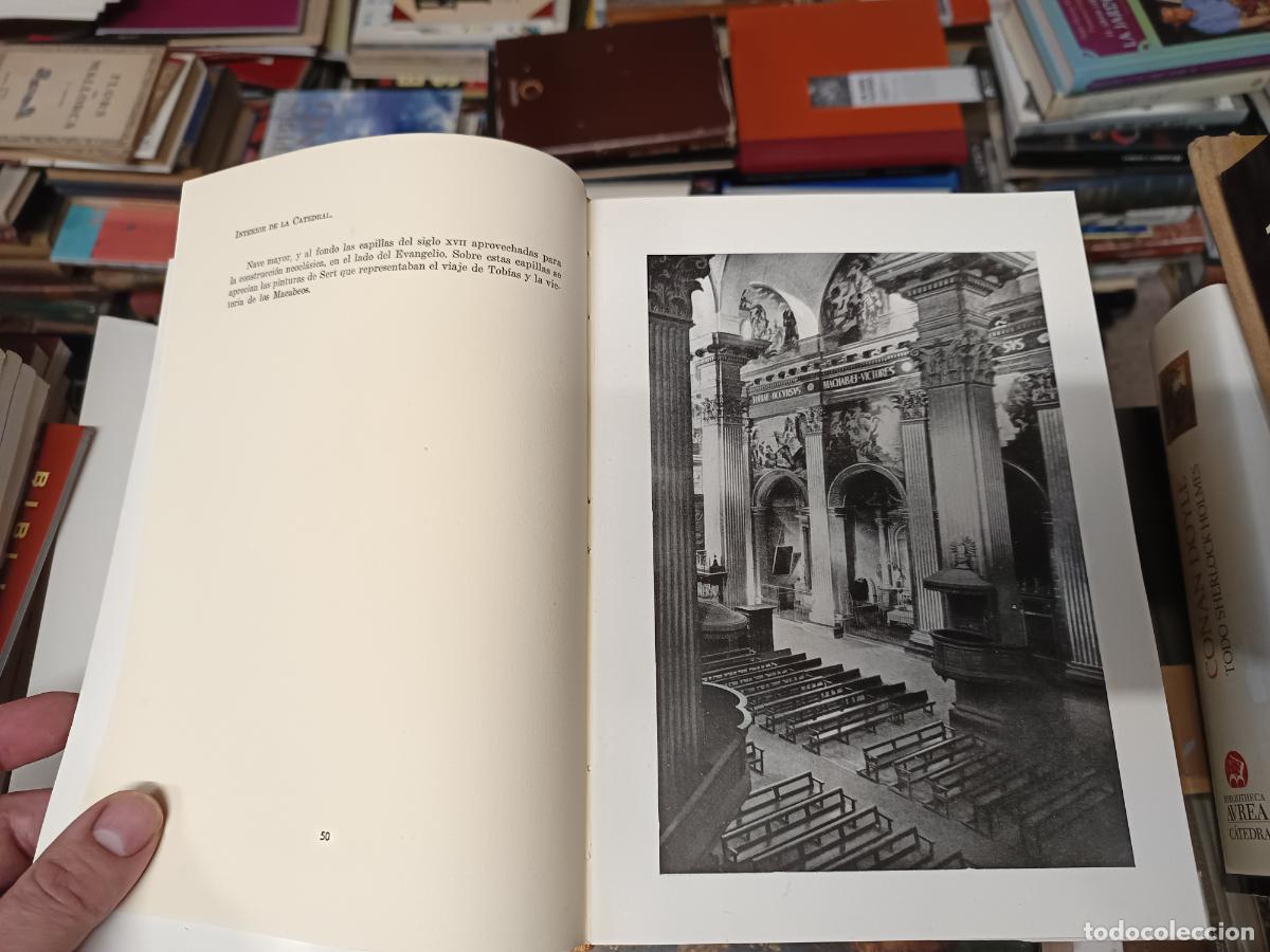 Libros de segunda mano: LA CATEDRAL DE VICH Y LAS PINTURAS MURALES DE SERT . LUIS MONREAL . EDICIONES AEDOS . 1948 - Foto 9