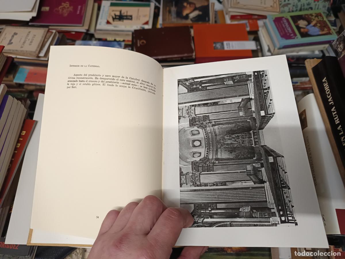 Libros de segunda mano: LA CATEDRAL DE VICH Y LAS PINTURAS MURALES DE SERT . LUIS MONREAL . EDICIONES AEDOS . 1948 - Foto 10