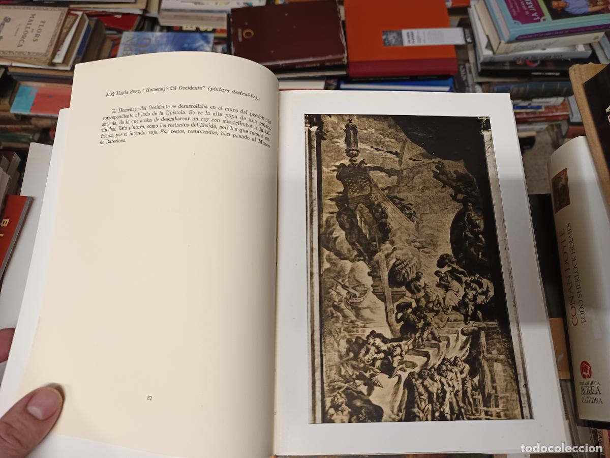 Libros de segunda mano: LA CATEDRAL DE VICH Y LAS PINTURAS MURALES DE SERT . LUIS MONREAL . EDICIONES AEDOS . 1948 - Foto 13