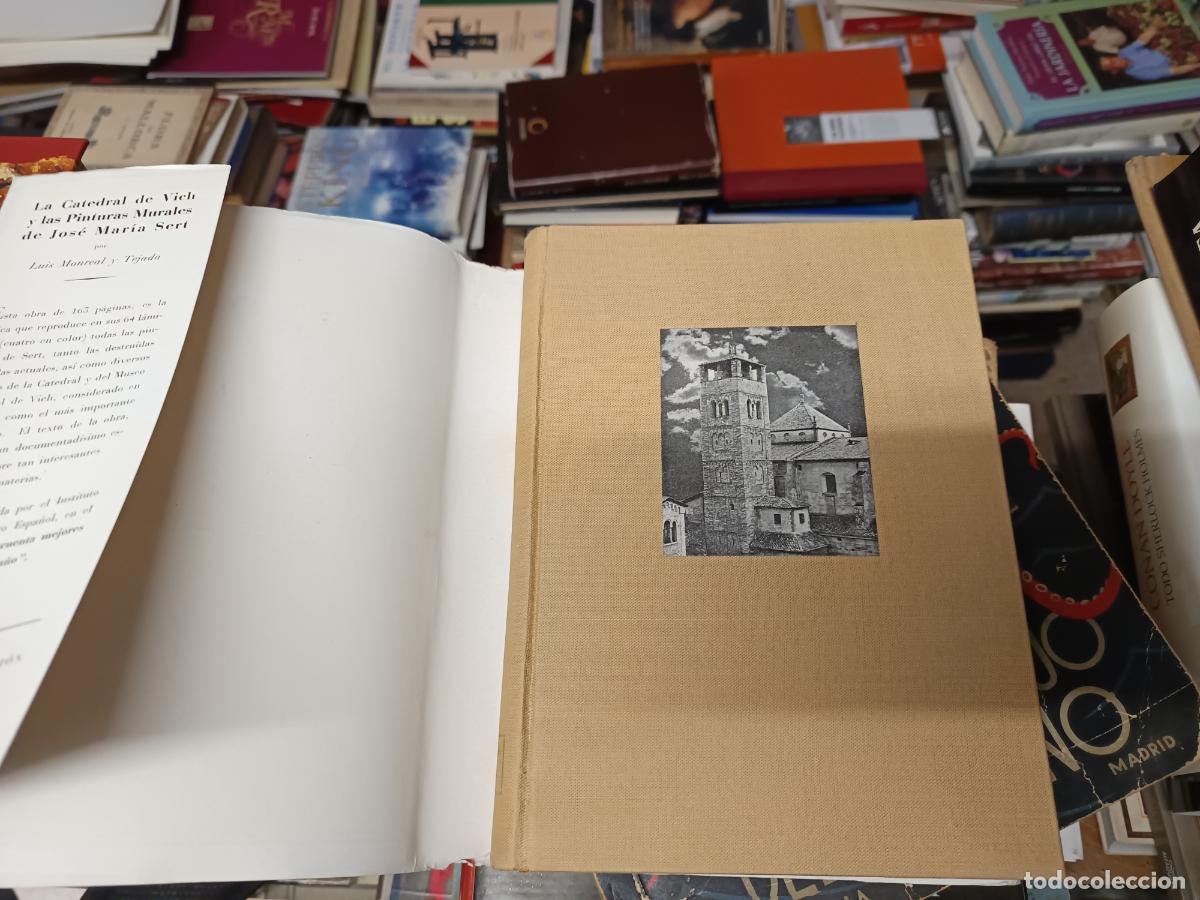 Libros de segunda mano: LA CATEDRAL DE VICH Y LAS PINTURAS MURALES DE SERT . LUIS MONREAL . EDICIONES AEDOS . 1948 - Foto 19