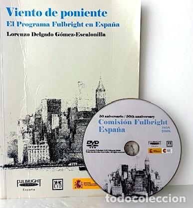 Libros de segunda mano: El Programa Fulbright en Espa&ntilde;a (Viento de Poniente) contiene CD. - Foto 2