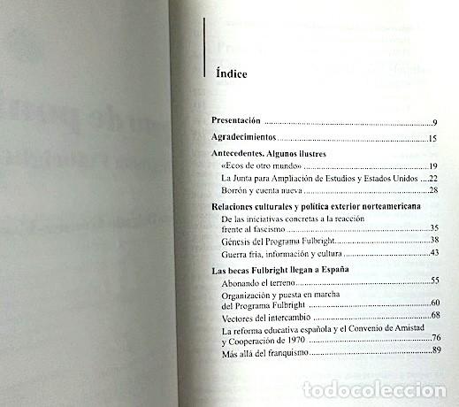 Libros de segunda mano: El Programa Fulbright en Espa&ntilde;a (Viento de Poniente) contiene CD. - Foto 3