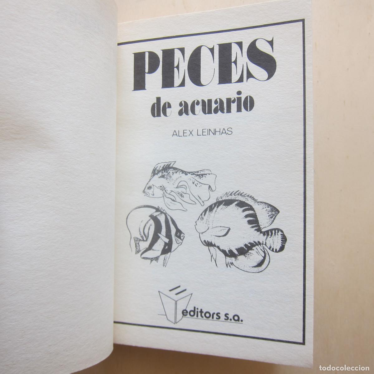 Libros de segunda mano: PECES - ALEX LEINHAS (DM) MANUAL - Foto 4