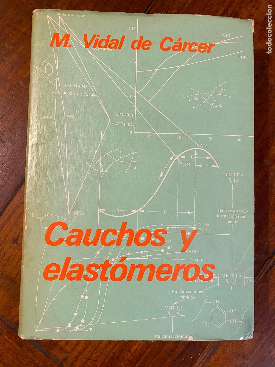 Libros de segunda mano: CAUCHOS Y ELAST&Oacute;MEROS - M. VIDAL DE C&Aacute;RCER - Foto 1