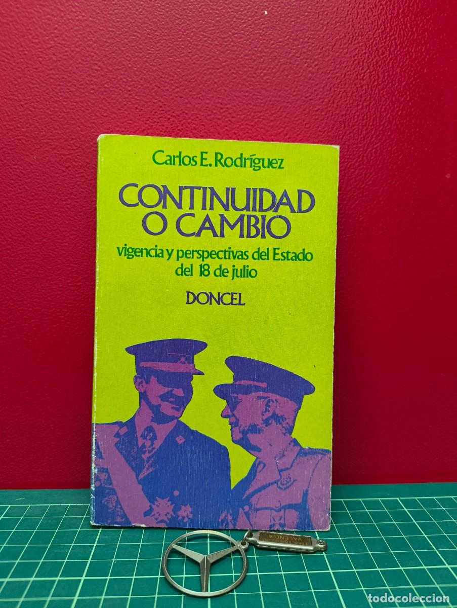 Libros de segunda mano: Continuidad o cambio &ndash; Carlos E. Rodr&iacute;guez - Foto 1