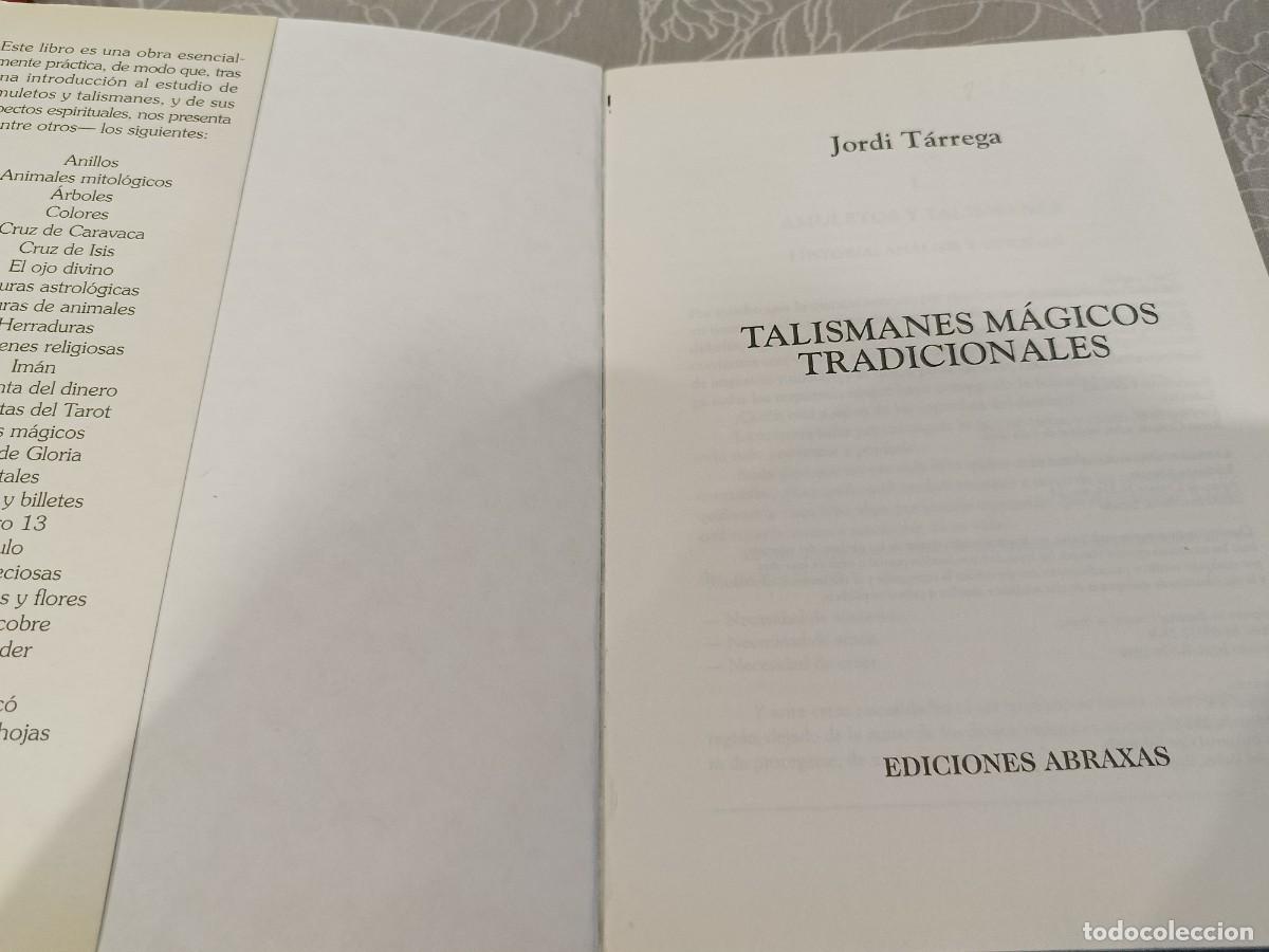 Libros de segunda mano: Talismanes M&aacute;gicos Tradiccionales - Foto 2