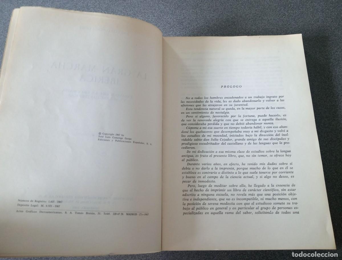 Libros de segunda mano: La Gran Marcha Ib&eacute;rica Jos&eacute; Luis Comenge Gerpe - Foto 4