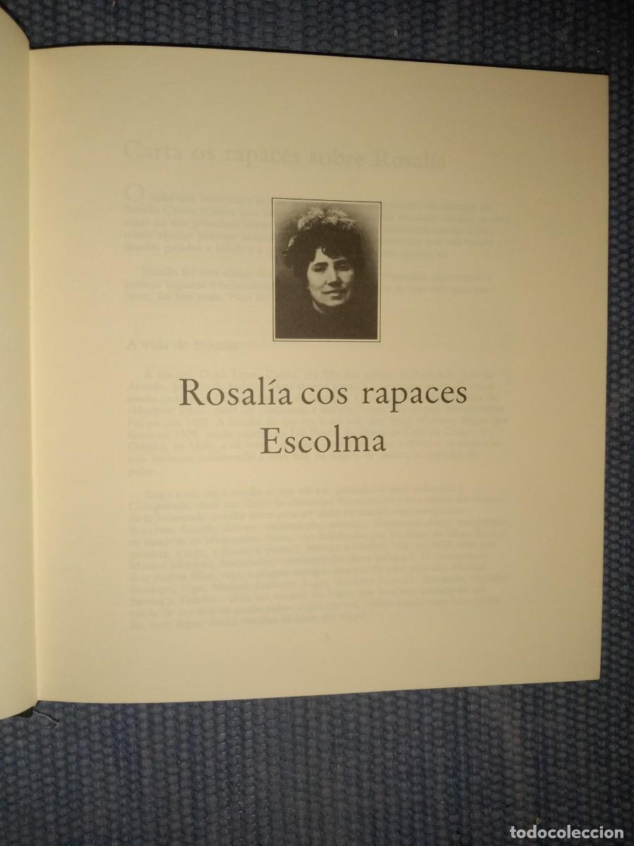 Libros de segunda mano: Rosal&iacute;a cos rapaces - Rosal&iacute;a de Castro - Foto 4