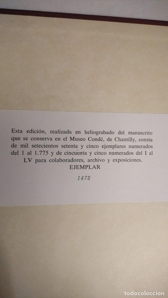 Libros de segunda mano: Las Muy Ricas Horas Del Duque De Berry. Ejemplar 1.472 - Foto 3