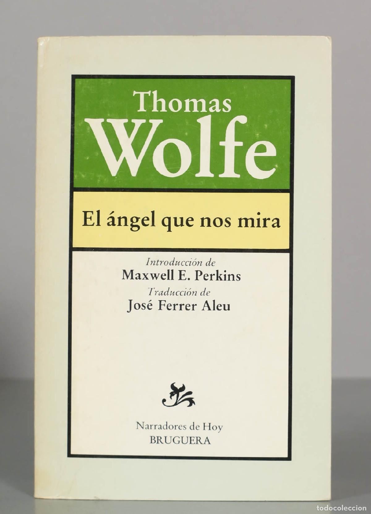 Libros de segunda mano: Thomas Wolfe. El &aacute;ngel que nos mira. - Foto 1