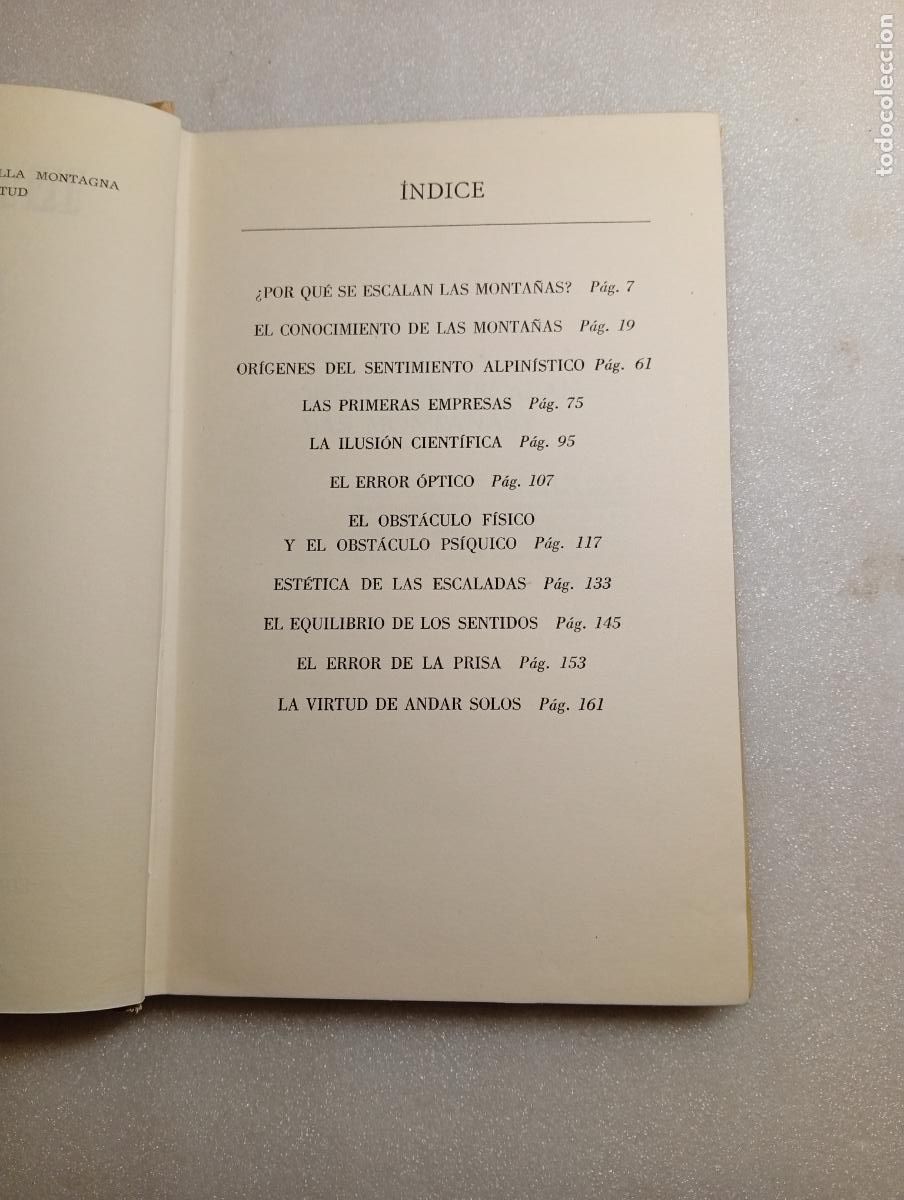 Libros de segunda mano: INTRODUCCI&Oacute;N A LA MONTA&Ntilde;A - Giuseppe Mazzotti - Foto 2