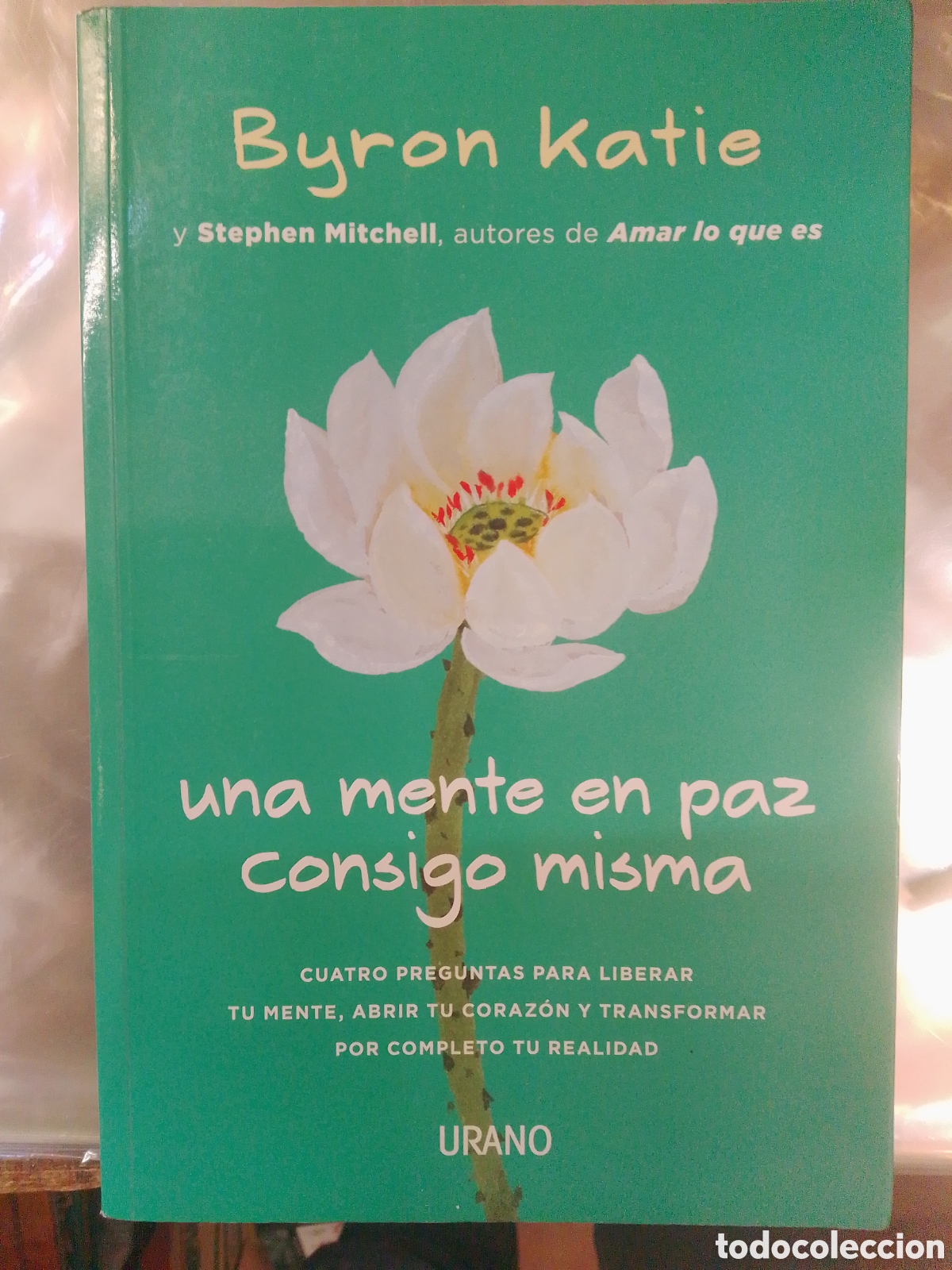 Libros de segunda mano: UNA MENTE EN PAZ CONSIGO MISMA. KATIE, BYRON. URANO. 2018 - Foto 1