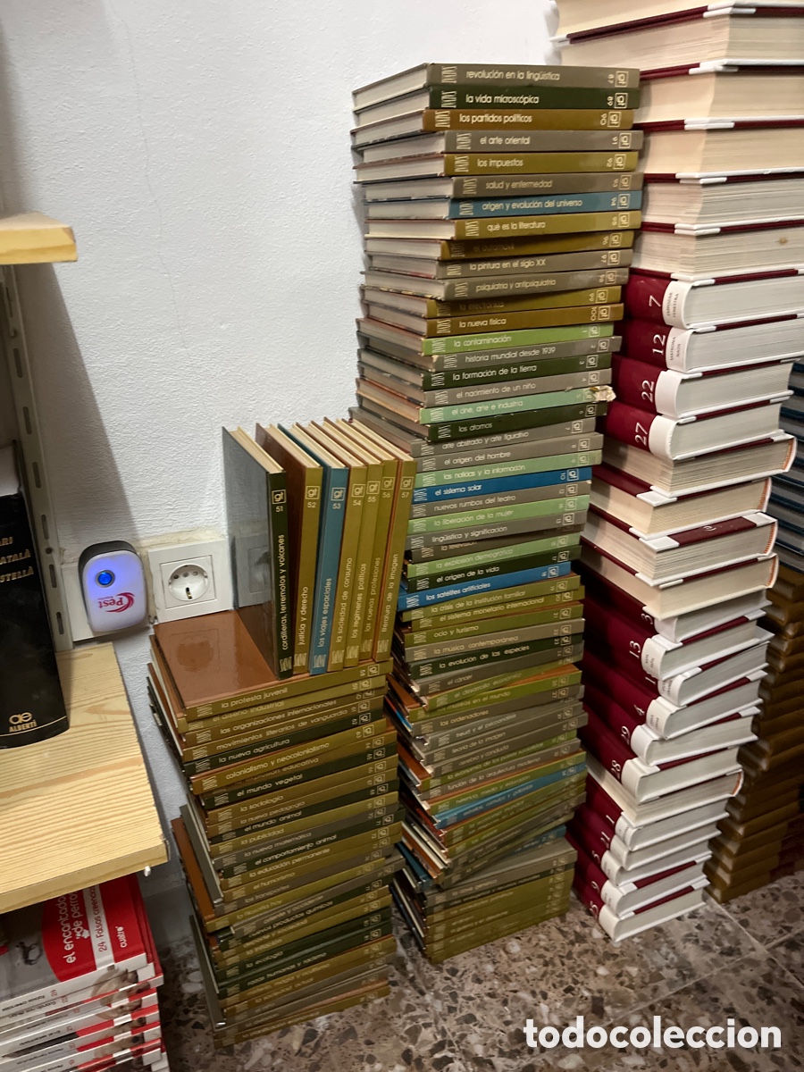 Libros de segunda mano: COMPLETA Biblioteca Salvat de grandes temas. 97 tomos.