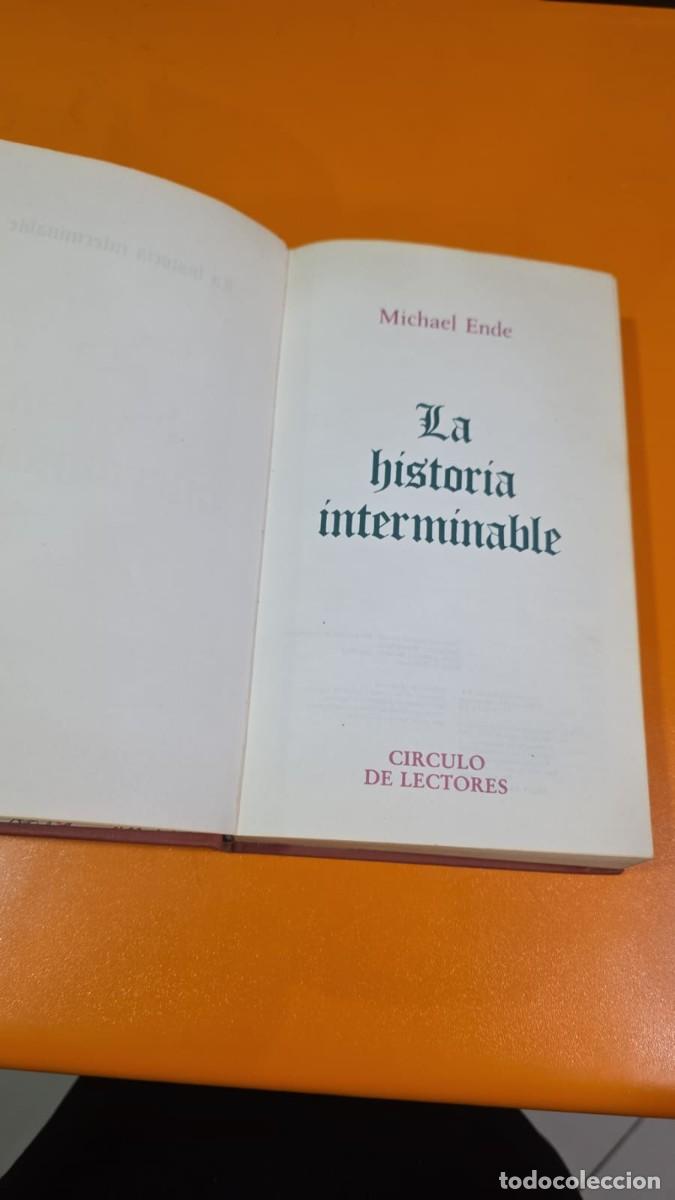 Libros de segunda mano: La Historia Interminable - Michael Ende - Circulo de lectores (1987) - Foto 2
