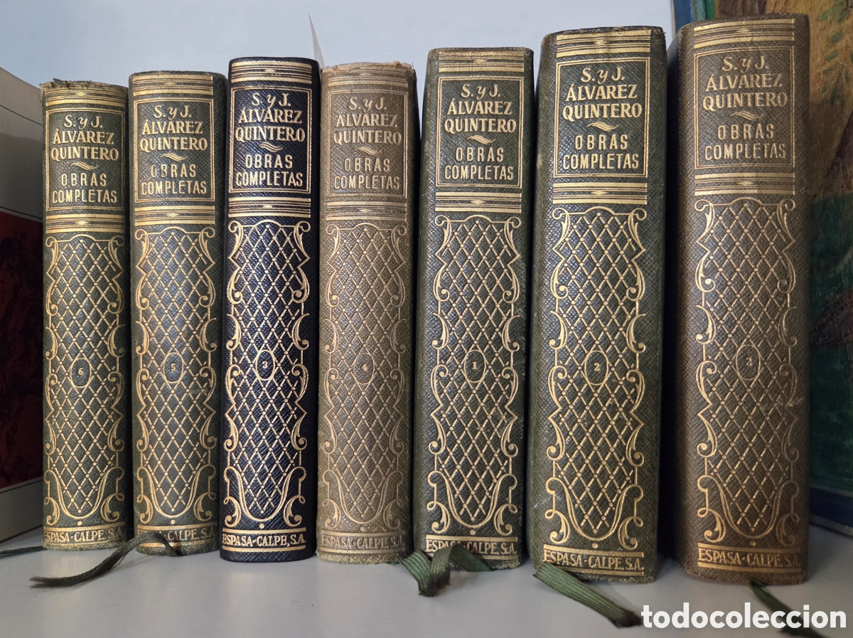 Gebrauchte B&uuml;cher: HERMANOS &Aacute;LVAREZ QUINTERO Obras Completas 7 TOMOS Espasa-Calpe 1947-49. Tomo III 1968