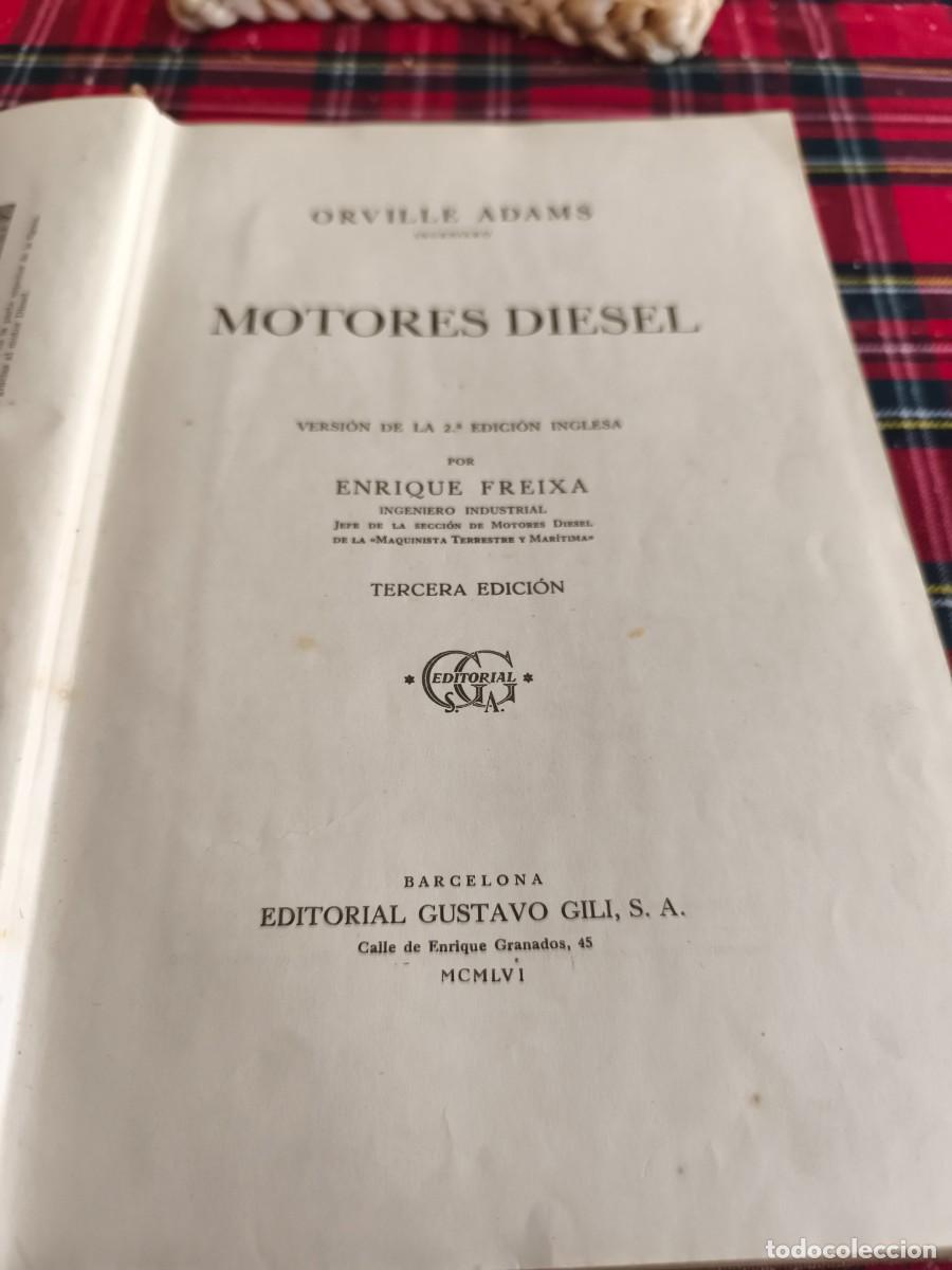 Libros de segunda mano: Libro de Motores Diesel - Foto 3