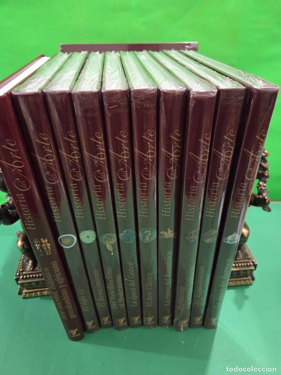 Libros de segunda mano: &rdquo;&rdquo;HISTORIA DEL ARTE&rdquo;&rdquo;...10 TOMOS + 1 TOMO CON DVD'...E. RUEDA...2008...