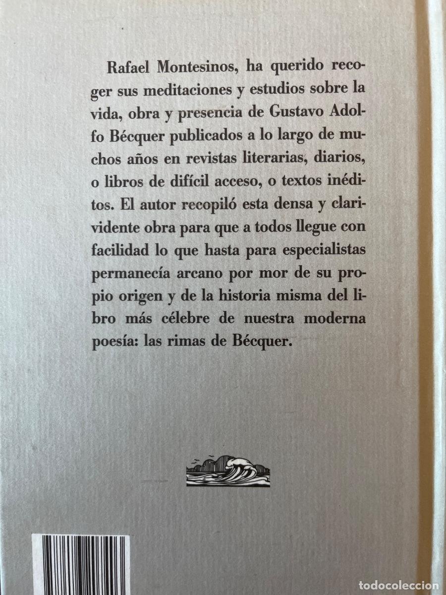 Libros de segunda mano: Rafael Montesinos, La semana pasada muri&oacute; Becquer - Foto 2