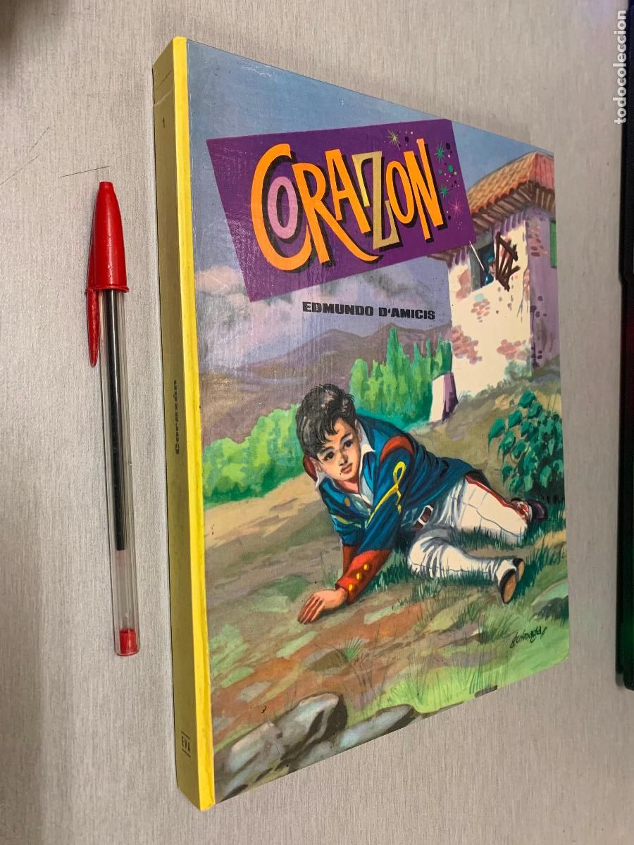 Second hand books: CORAZ&Oacute;N / EDMUNDO D'AMICIS / LITERATURA INMORTAL - EDITORIAL VASCO AMERICANA 1963
