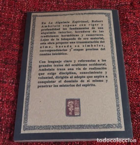 Libros de segunda mano: R. Ambelain &mdash; La alquimia espiritual - LM - Foto 2