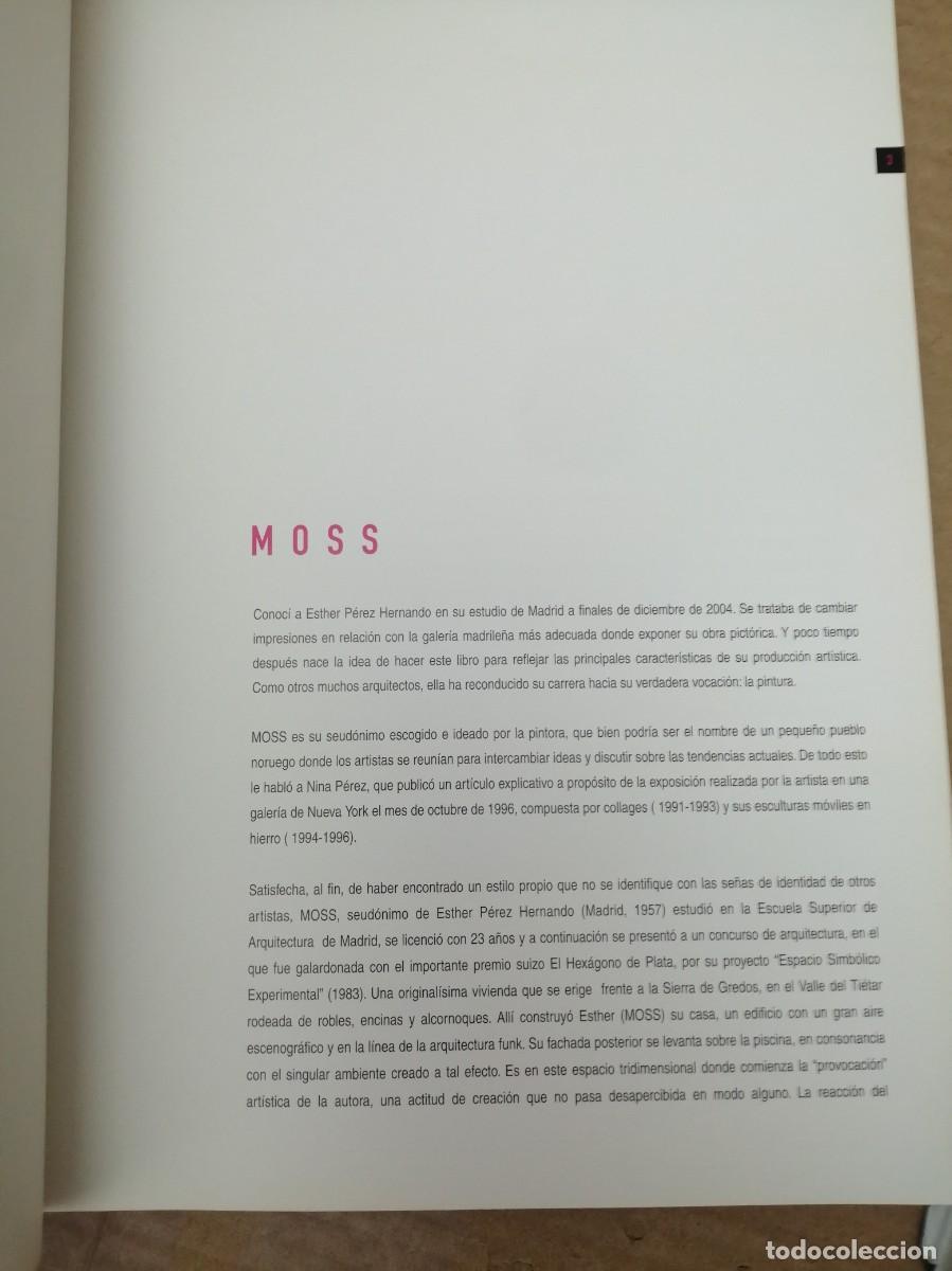Libros de segunda mano: Moss (Esther P&eacute;rez Hernando). Abstracci&oacute;n - Foto 5
