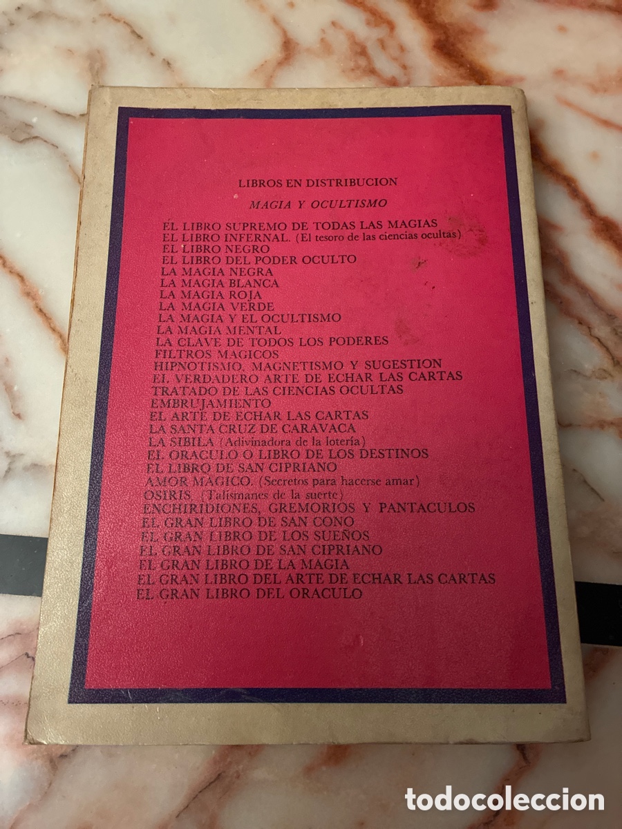 Libros de segunda mano: El gran libro de San Cipriano- tesoro del hechicero - Foto 2