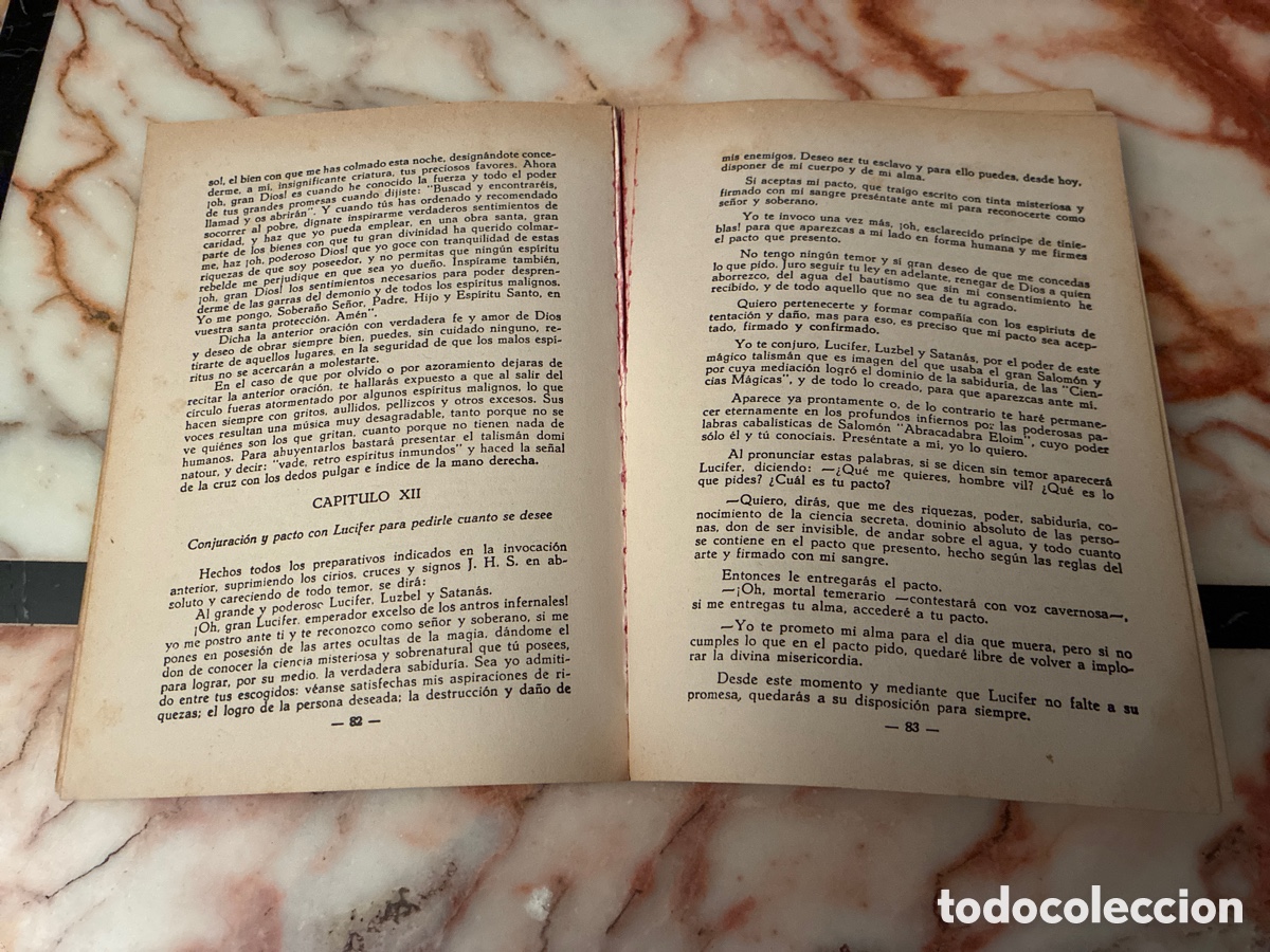 Libros de segunda mano: El gran libro de San Cipriano- tesoro del hechicero - Foto 5