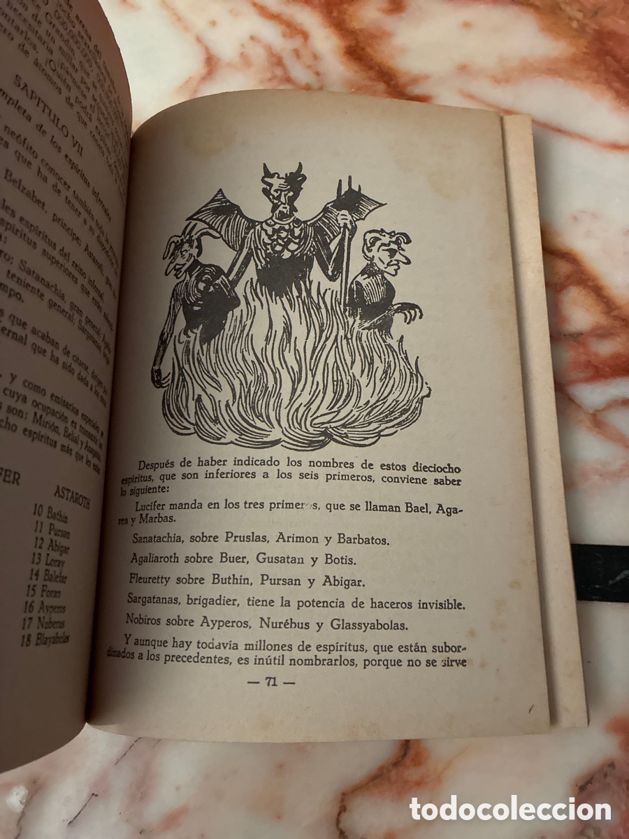 Libros de segunda mano: El gran libro de San Cipriano- tesoro del hechicero - Foto 6