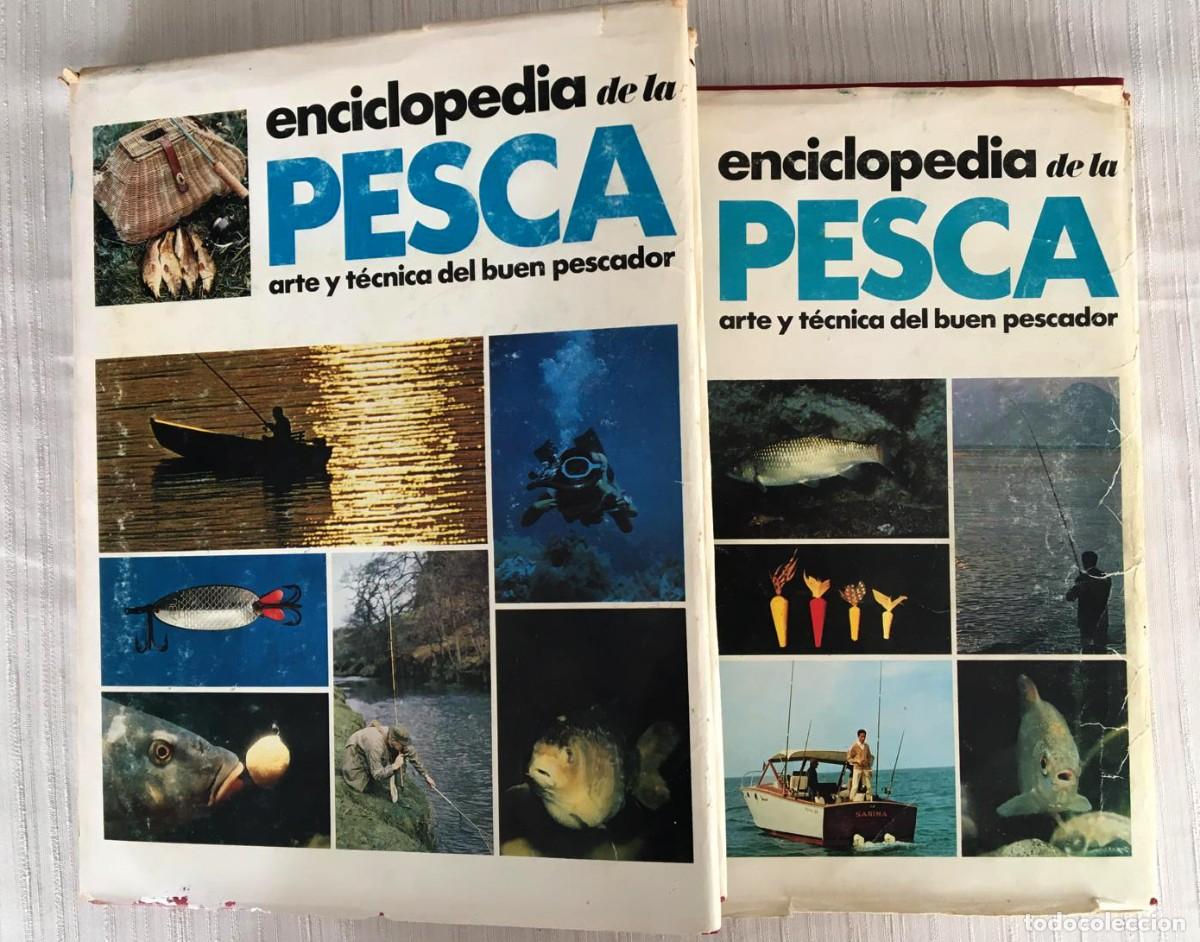 Libros de segunda mano: Enciclopedia de la pesca 2 tomos ( de rio y de mar) - Foto 1