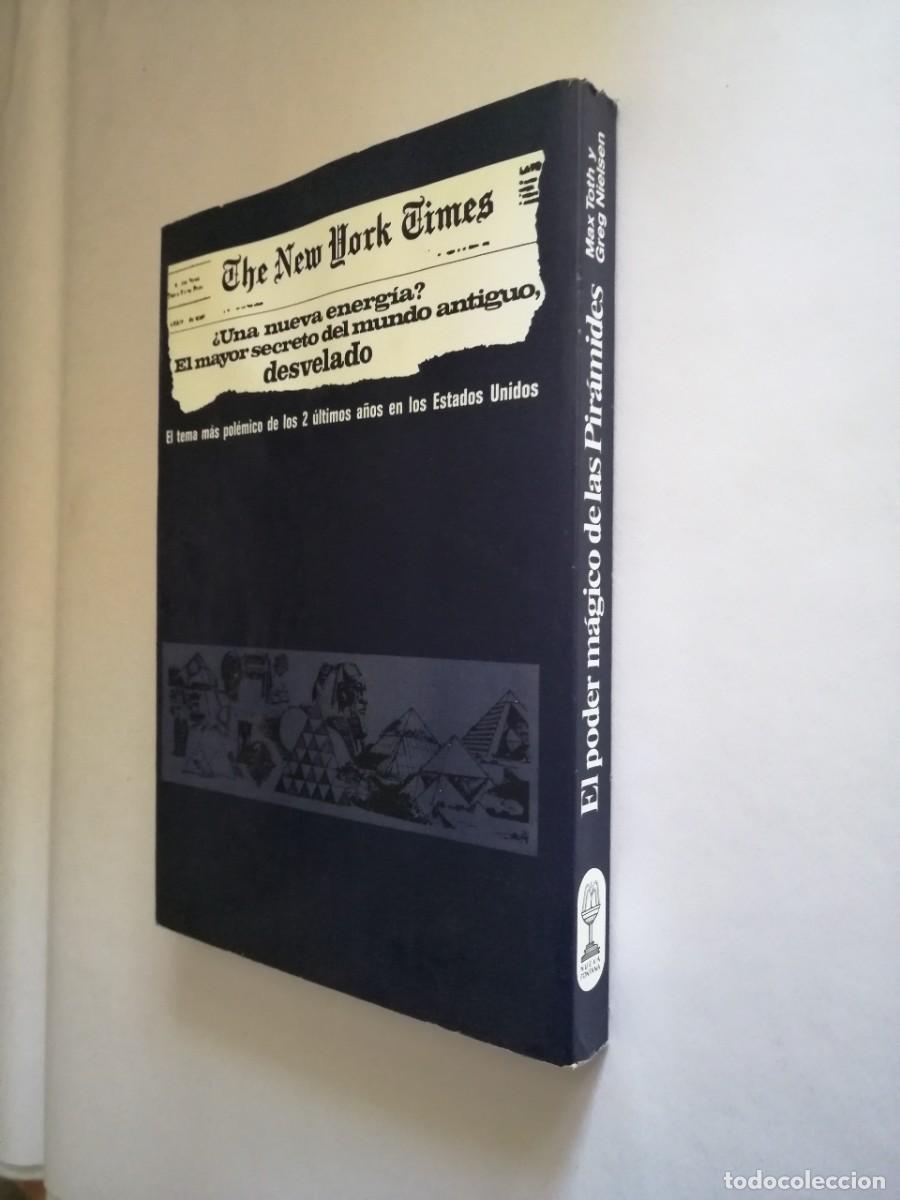 Libros de segunda mano: El poder de las pir&aacute;mides, Max Toth y Greg Nielsen, Martinez Roca - Foto 4
