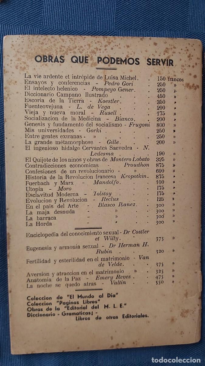 Libros de segunda mano: Obras del pensamiento anarquista en el exilio - Foto 4