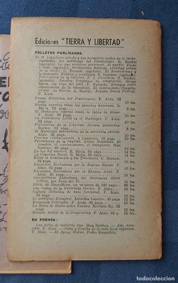 Libros de segunda mano: Obras del pensamiento anarquista en el exilio - Foto 9