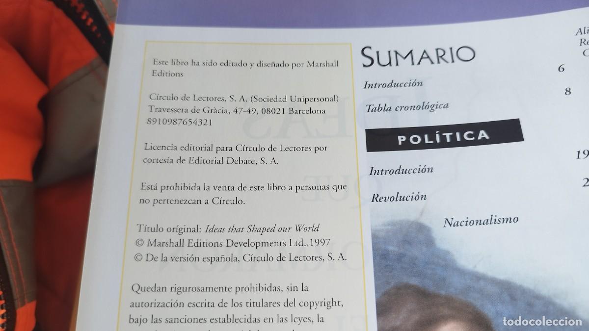 Libros de segunda mano: IDEAS QUE TRANSFORMARON EL MUNDO / ROBERT STEWART / Z 703 / CIRCULO DE LECTORES - Foto 7