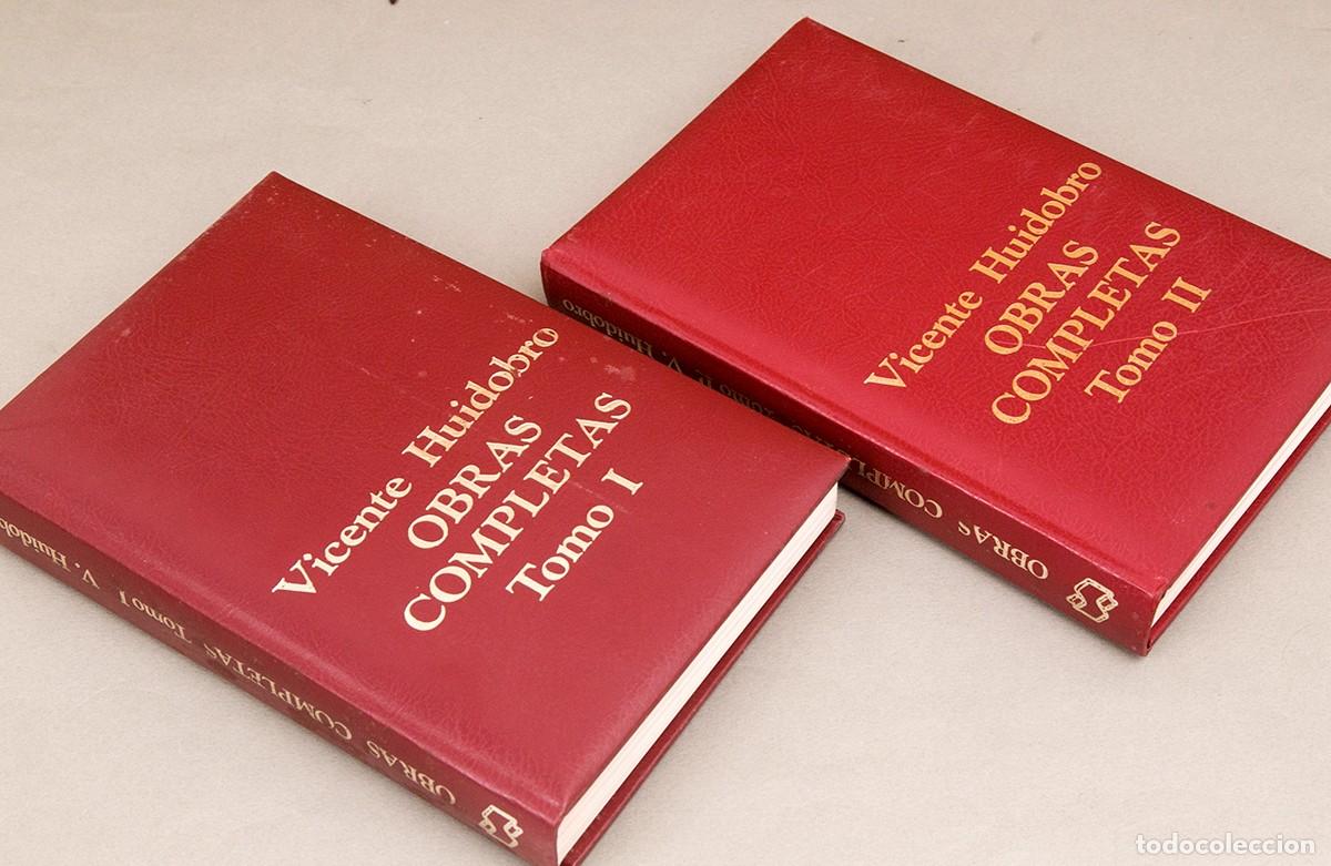 Libros de segunda mano: Vicente Huidobro - Obras Completas - 2 vols. - Foto 2
