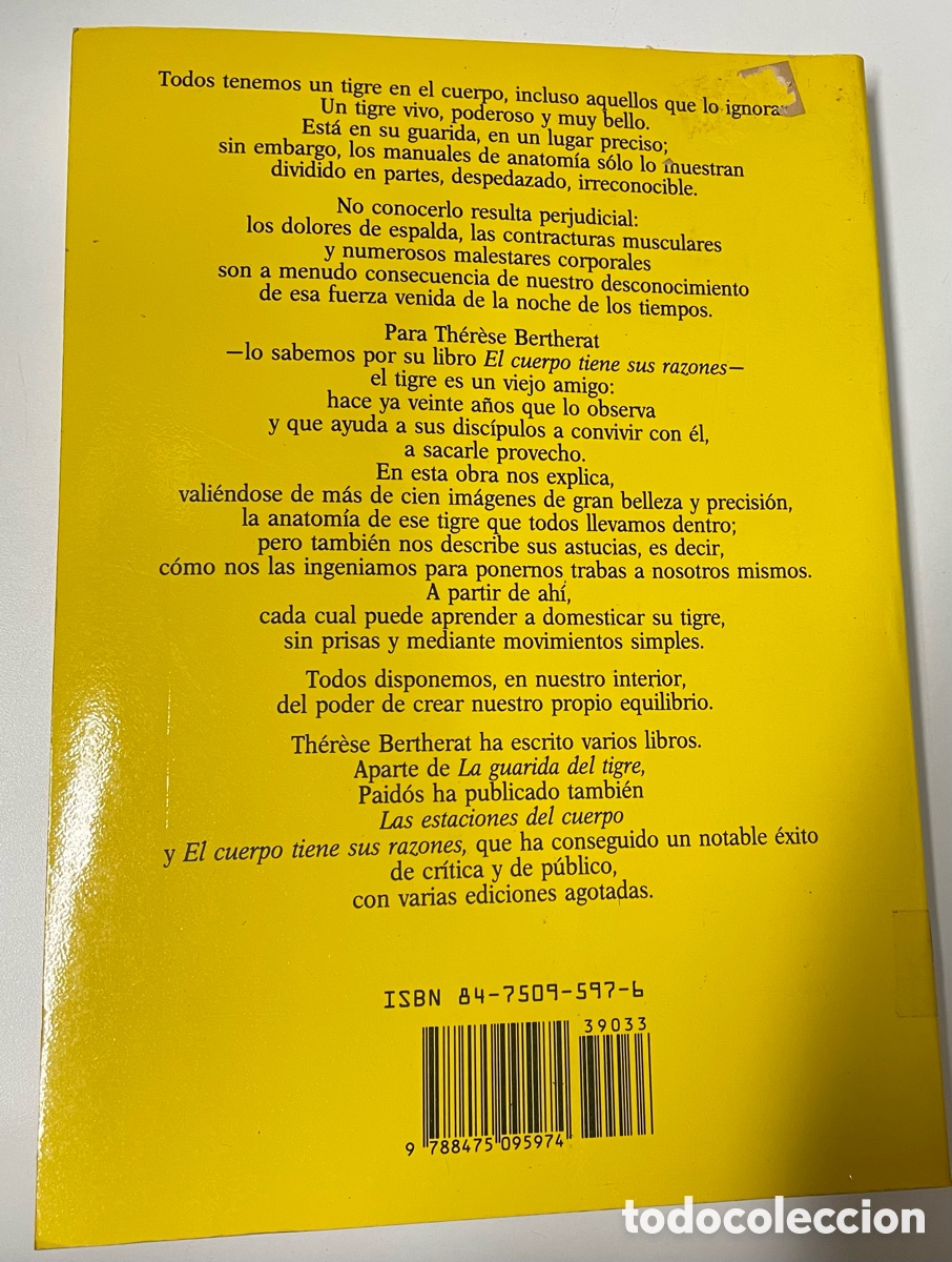 Libros de segunda mano: La Guarida del tigre. Therese Bertherat - Foto 2