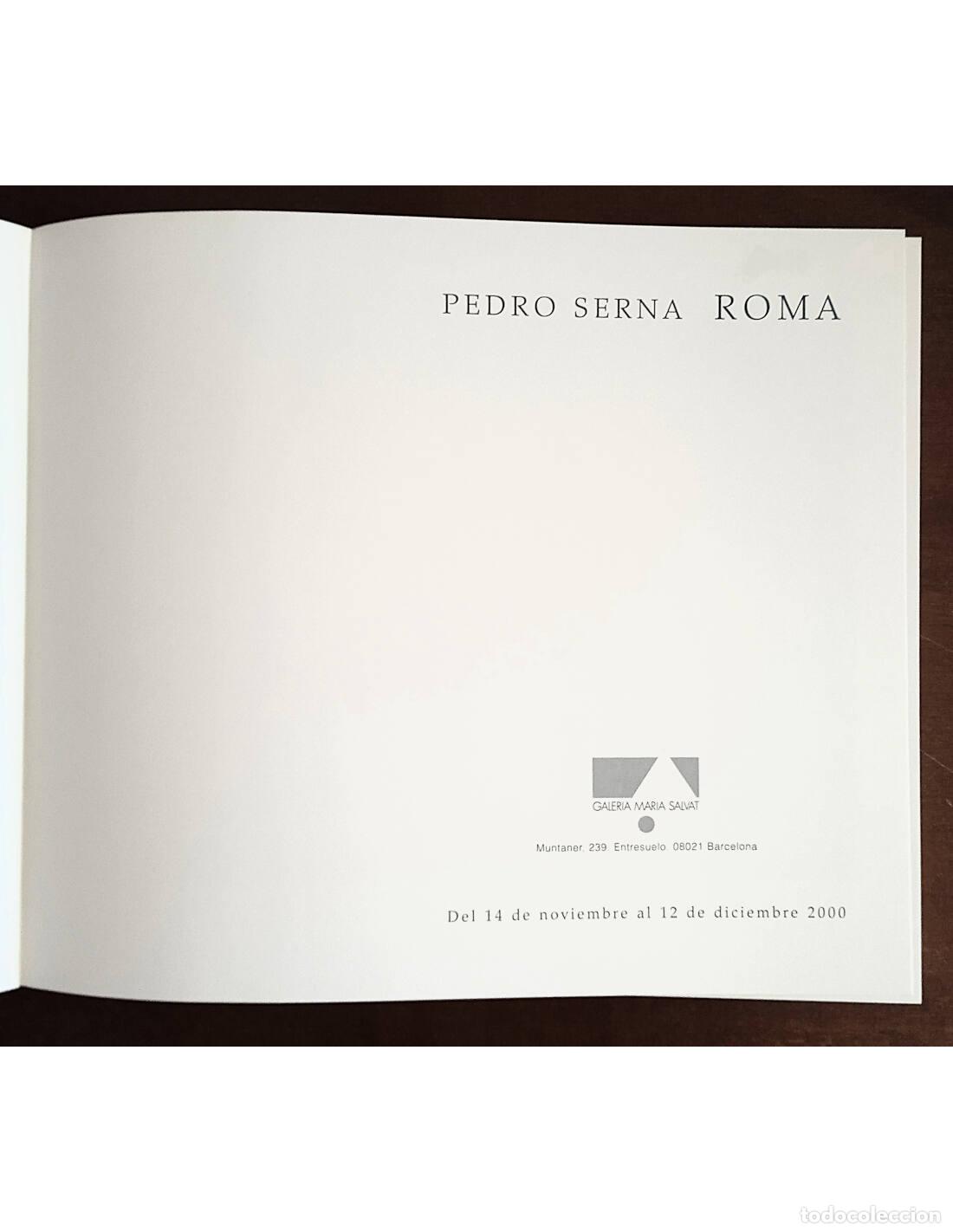 Libros de segunda mano: ROMA. SERNA, Pedro. Ediciones de la Galer&iacute;a Mar&iacute;a Salvat. 2000. - Foto 2