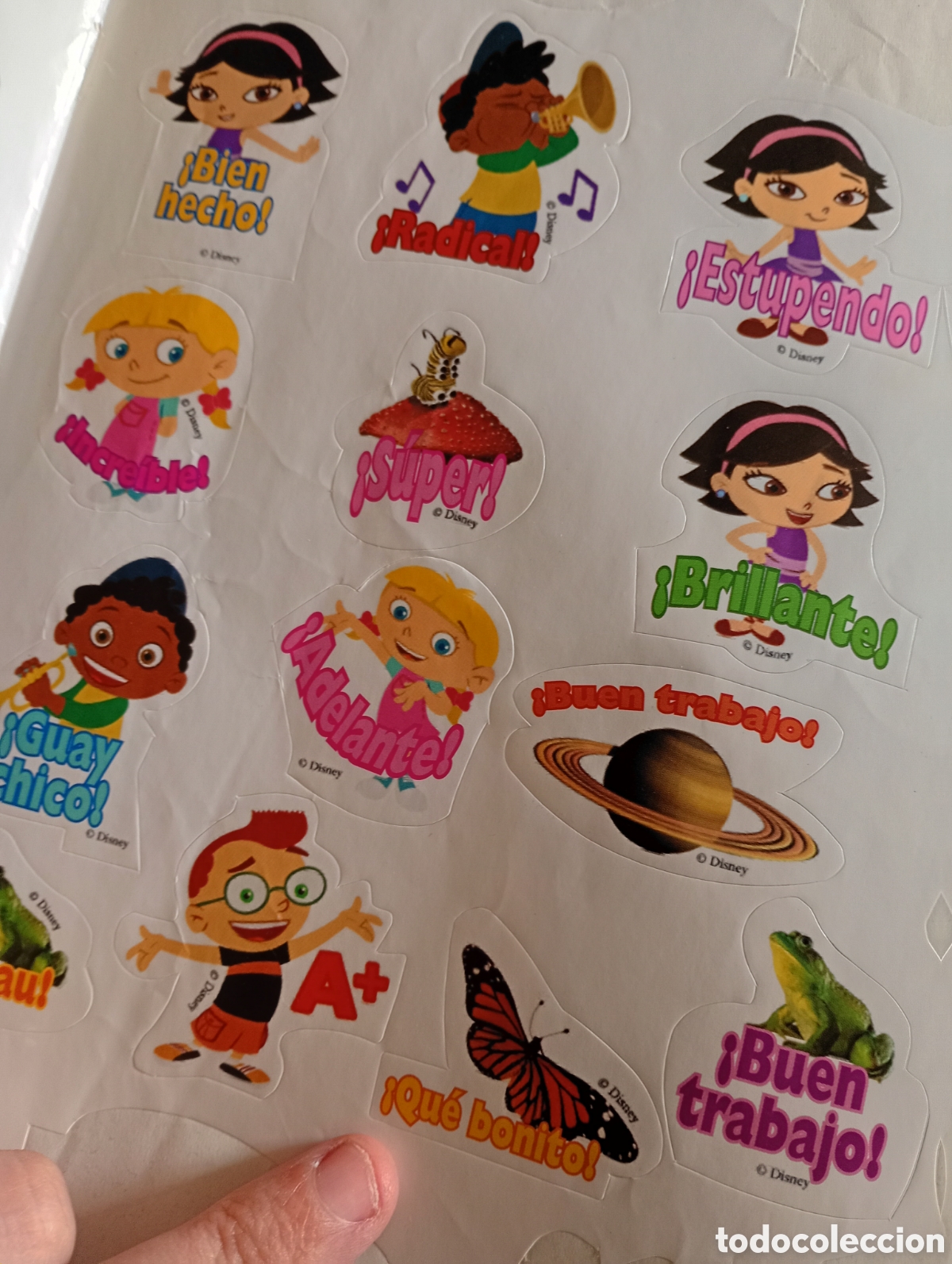 Libros de segunda mano: Lote 2 libros y pegatinas Little Einsteins - Foto 9