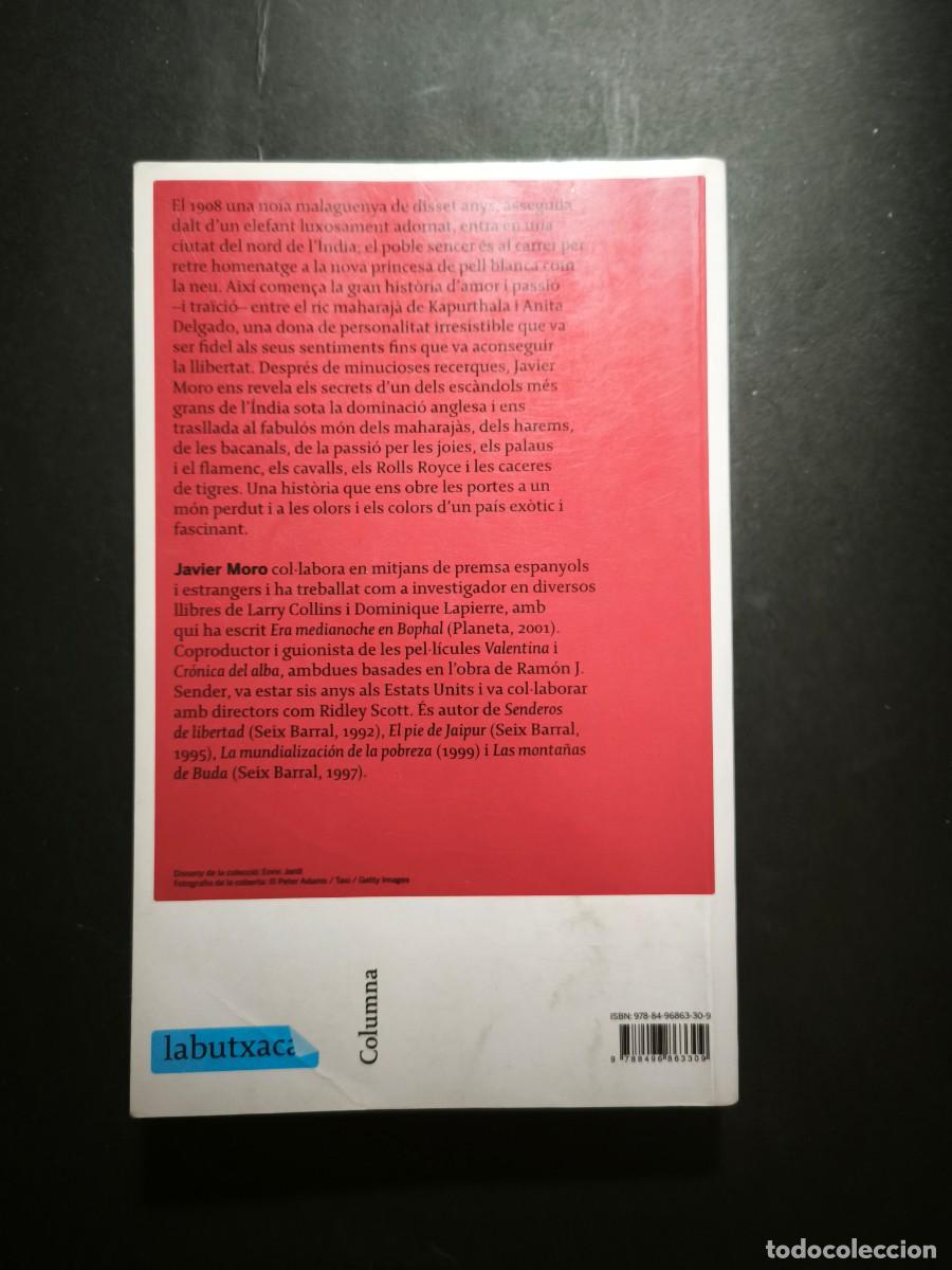 Libros de segunda mano: Passi&oacute; &iacute;ndia - Javier Moro - Foto 4