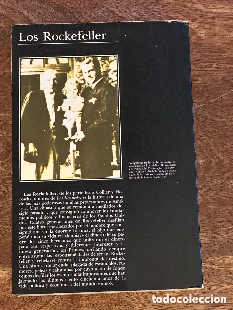 Libros de segunda mano: Los Rockefeller Colecci&oacute;n andanzas Tusquets - Foto 2
