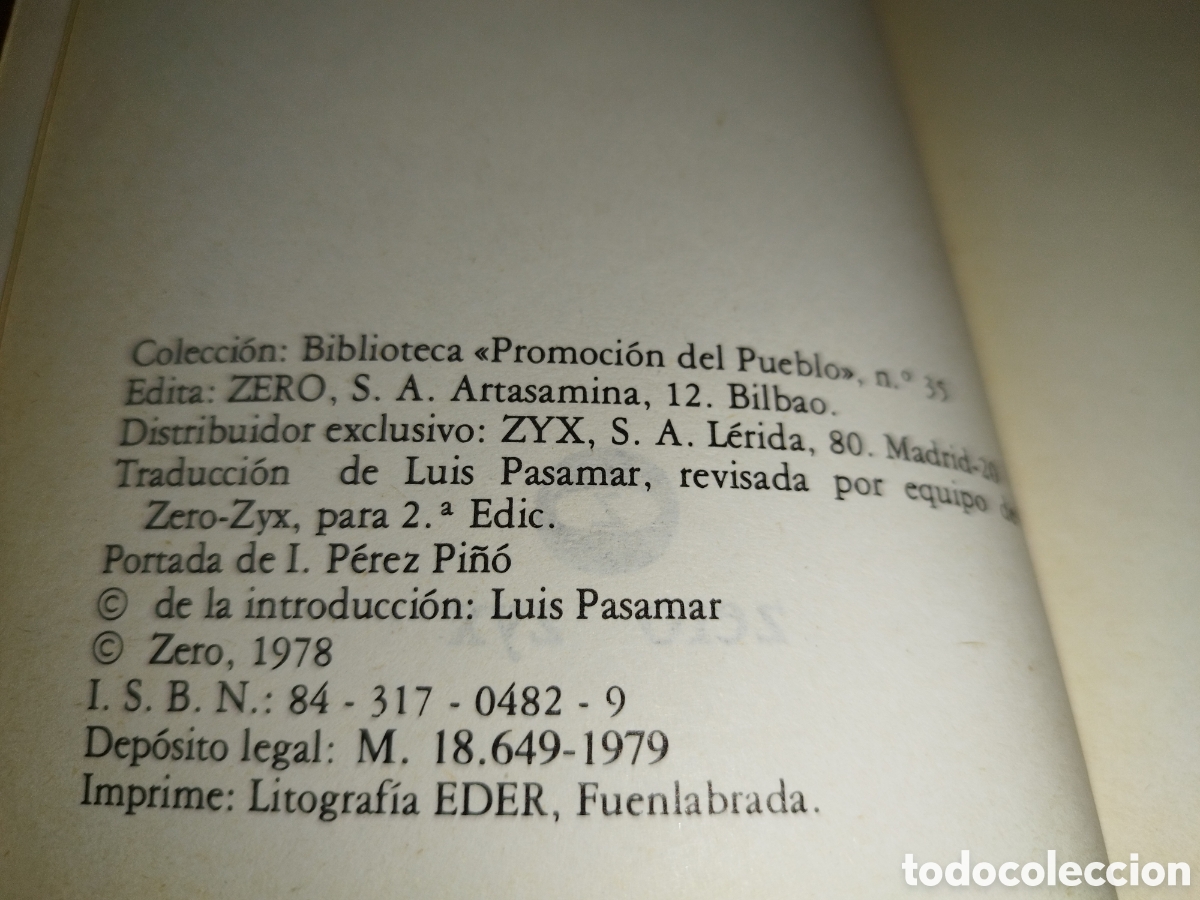 Libros de segunda mano: LOU ANDREAS SALOME: NIETZSCHE. ED. ZERO, 1979. - Foto 4