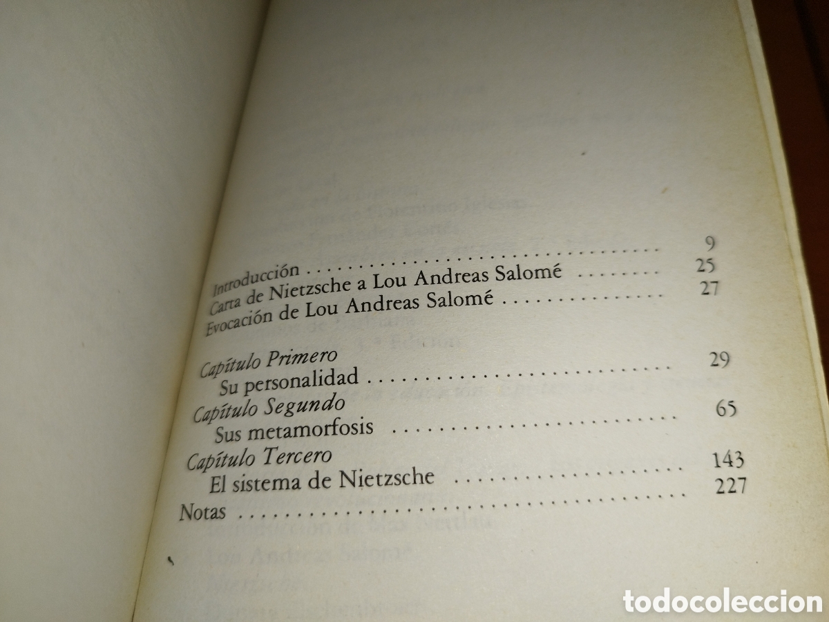 Libros de segunda mano: LOU ANDREAS SALOME: NIETZSCHE. ED. ZERO, 1979. - Foto 5