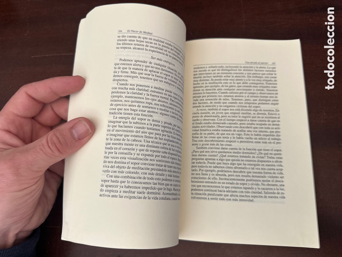 Libros de segunda mano: EL PLACER DE MEDITAR / JUAN MANZANERA - Foto 5