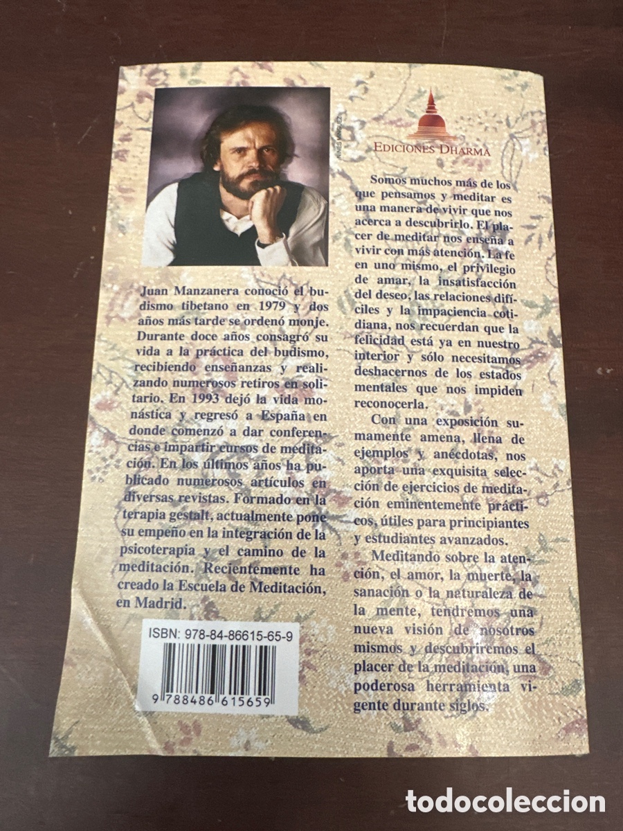 Libros de segunda mano: EL PLACER DE MEDITAR / JUAN MANZANERA - Foto 6