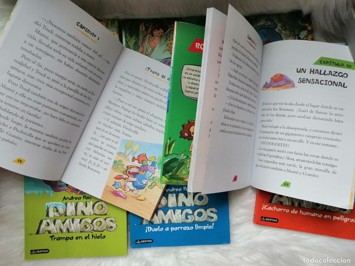 Libros de segunda mano: COLECCI&Oacute;N DINO AMIGOS, ANDREA PAU - Foto 3