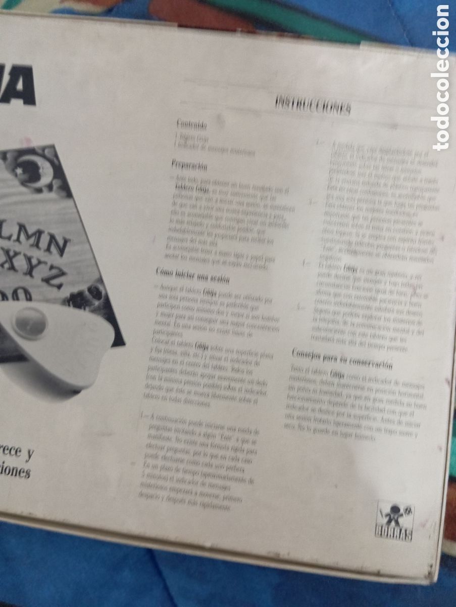 Libros de segunda mano: Tablero Ouija G&uuml;ija de BORRAS 1990 - Foto 6