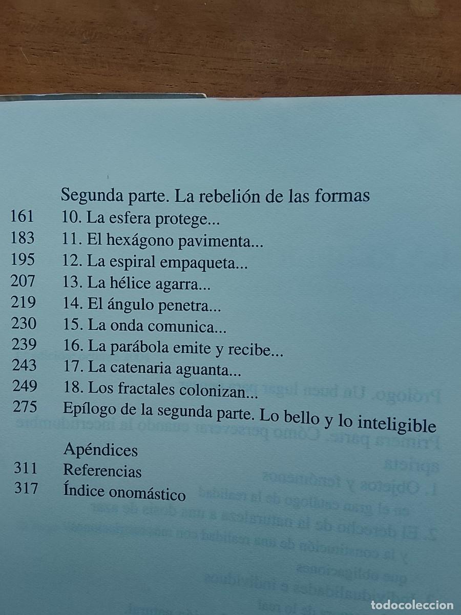 Libros de segunda mano: La rebeli&oacute;n de las formas. Jorge Wagensberg - Foto 4