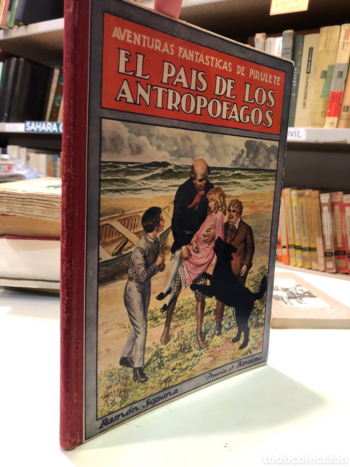 Libri di seconda mano: Aventuras fant&aacute;sticas de Pirulete. El pa&iacute;s de los antrop&oacute;fagos - Federico Trujillo