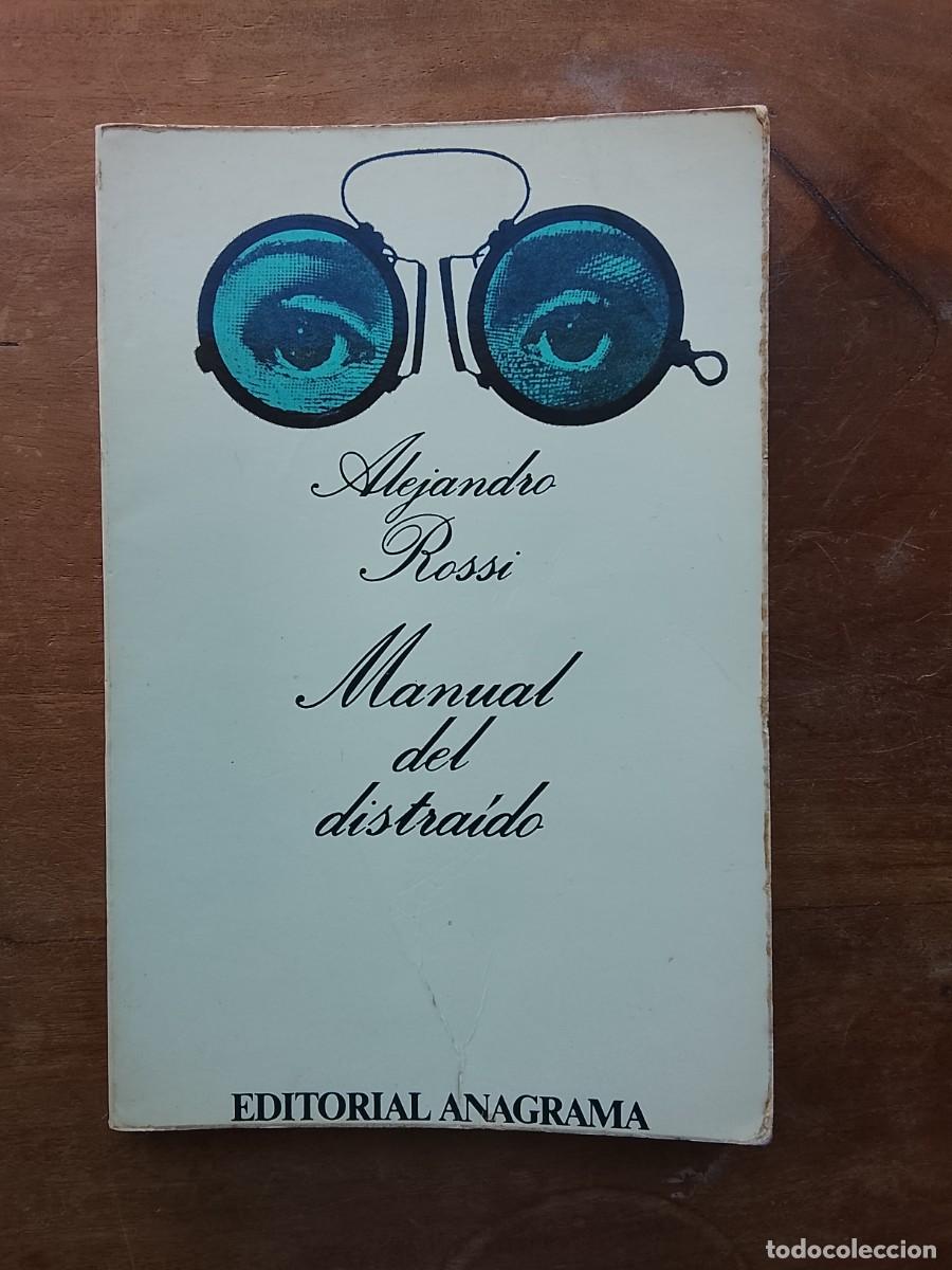 Libros de segunda mano: Manual del distra&iacute;do. Alejandro Rossi - Foto 1