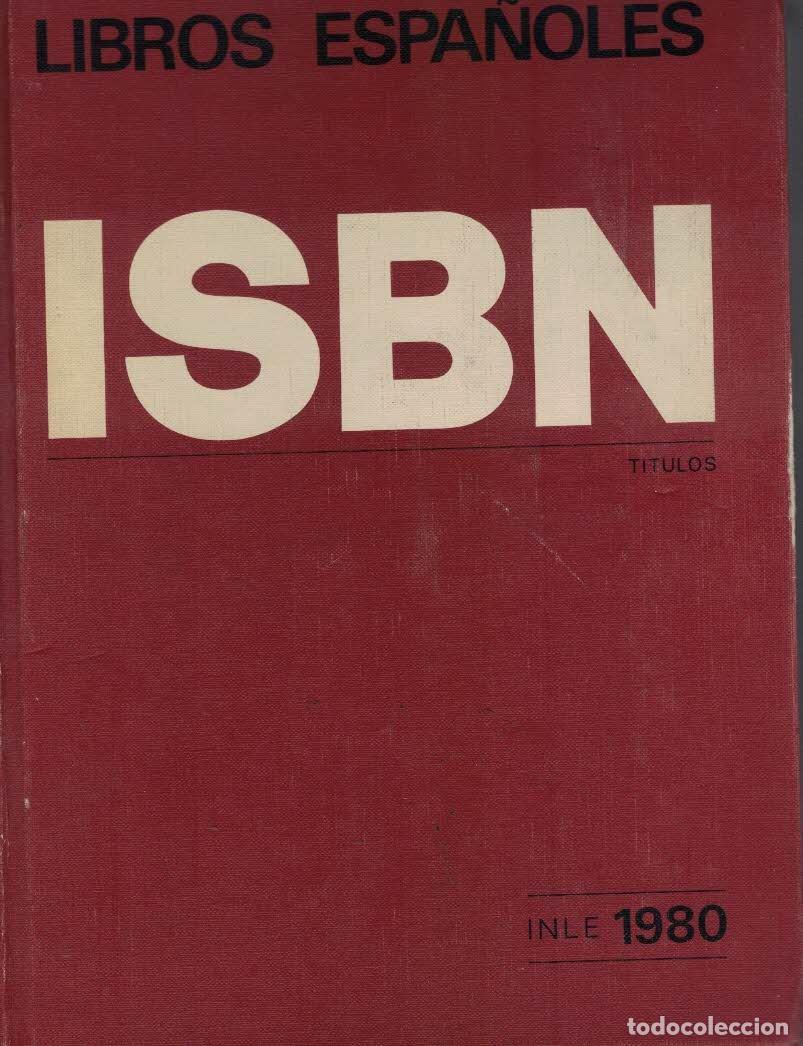 Libros de segunda mano: ISBN Libros espa&ntilde;oles. - Foto 1