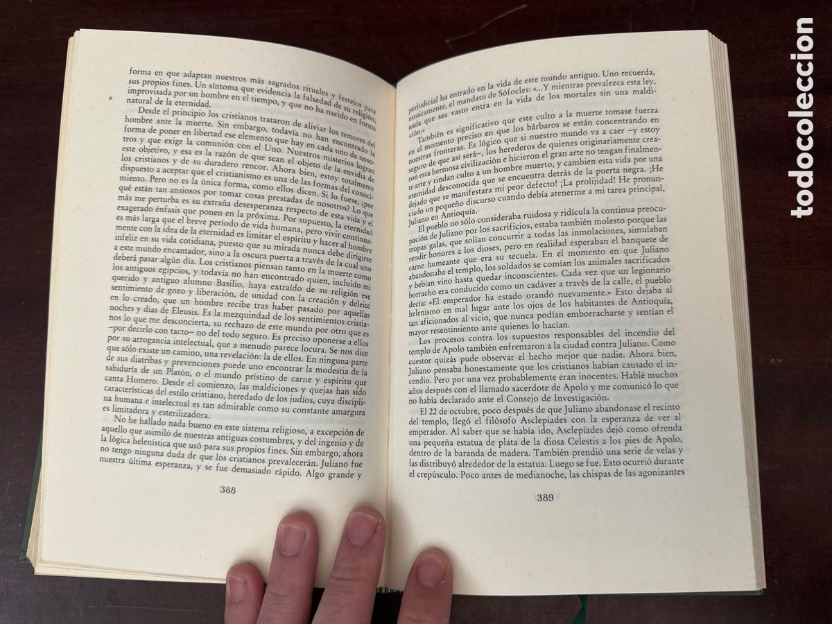 Libros de segunda mano: JULIANO EL AP&Oacute;STATA. GORE VIDAL - Foto 8